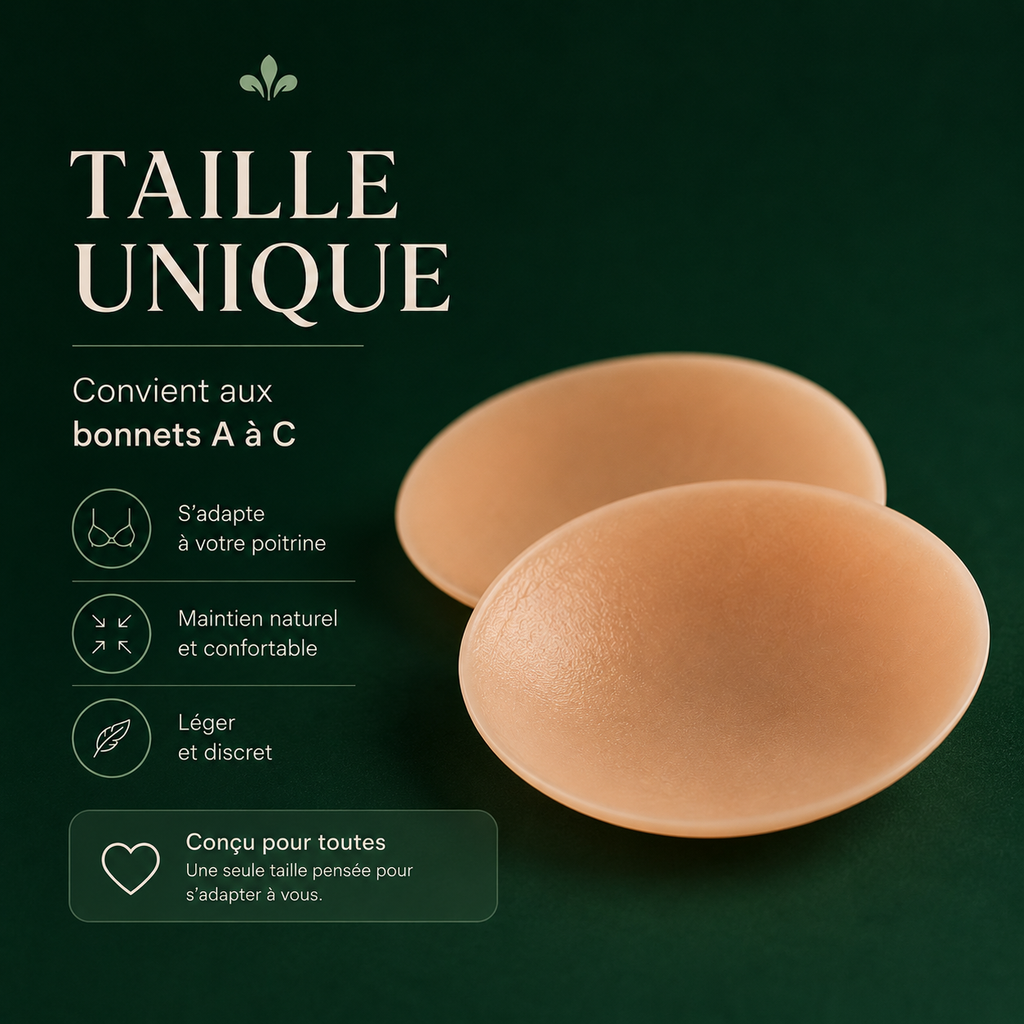 Hanie Pad™ | Cache-tétons réutilisables ultra-fins